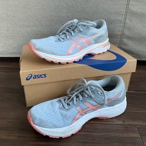 MOVING! ASCIS GT-2000 9 Sneakers Size 9 Gray and Pink